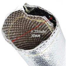 Durable 1M Heat Shield Sleeve for Sensitive Wires and Hoses - Easy Install