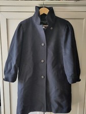 Hensel & Mortensen,Kärntner-Loden, Wollmantel dunkelblau, Damen, Größe 38?