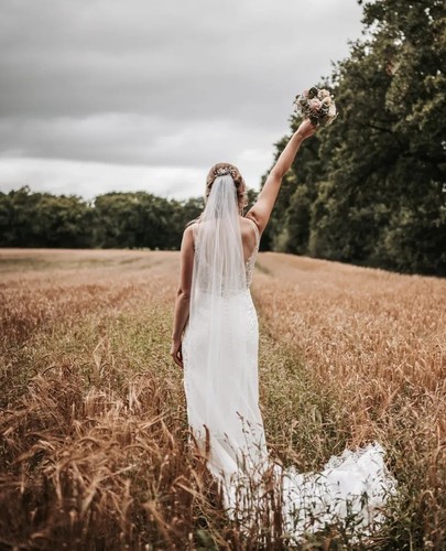 Weißes brautkleid - weißes,