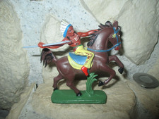 DDR-Spielzeug, originales Reitpferd mit Indianer "Oshkosh" !!!