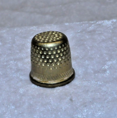 Fingerhut metall j - ,