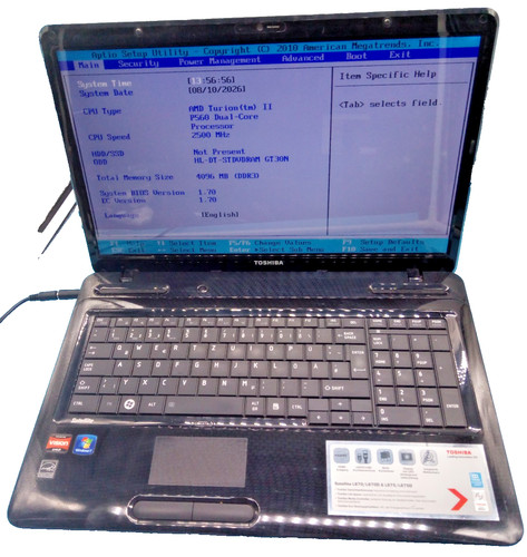 Toshiba satellite l670d - satellite, l670d-15k