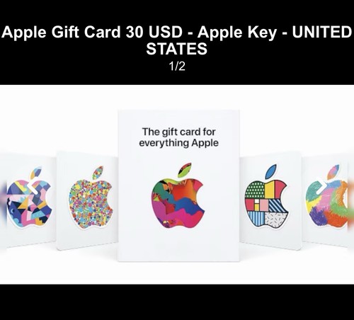 Apple geschenkkarte usd - apple, –