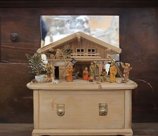 Traditionelle Weihnachtskrippe