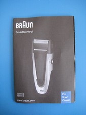 Bedienungsanweisung für Rasierapparat BRAUN SmartControl 5742, 5743, pro Sport