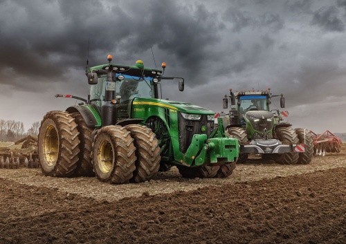 Poster john deere 8360r - john,