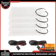 Carbon Sitzheizung KFZ PKW 4 Stück；4x；4tlg；4Pcs；2 Set Nachrüstsatz Universal