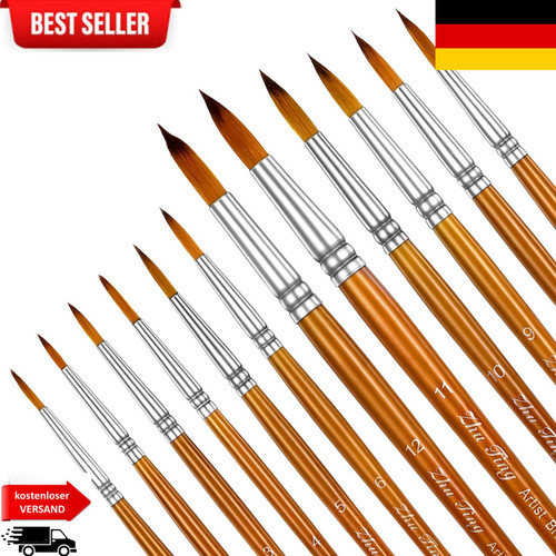 Aquarellpinsel set stück - set,