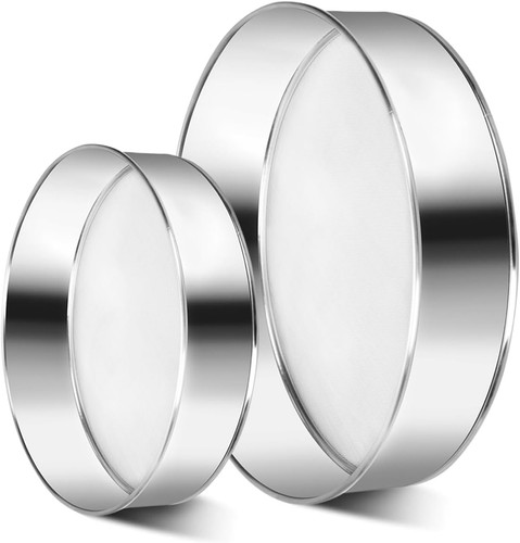 Edelstahl pollensieb set - edelstahl,