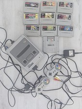 Super Nintendo SNES Konsole |2 Controller & 10 Spielen | Tested | Top Zustand