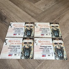 Michael Jackson 1992 Ticket