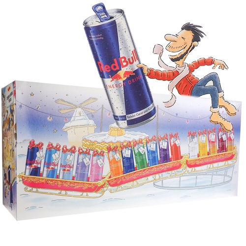 Red bull adventskalender 2025 - red,