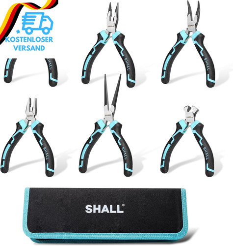 Shall tlg mini zangen - shall, 6-tlg.