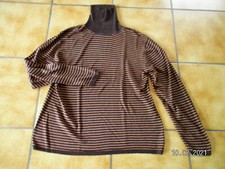 Strenesse,Pullover/Shirt/Rolli,Gr.40,Braun/Orangebraun,Lagenlook,Traumteil