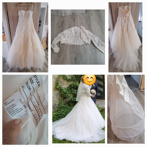 Hochzeitskleid mit bolero - hochzeitskleid,