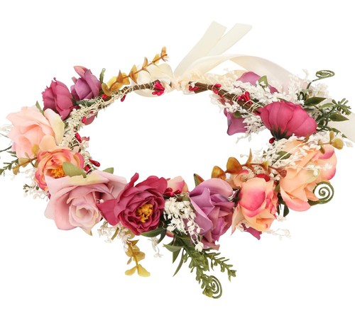Blumenkrone damen hochzeit - blumenkrone,