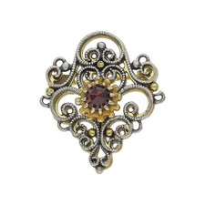 Brosche 835 000 silber - 835/000,