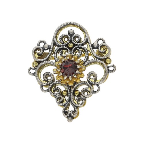 Brosche 835 000 - 835/000, silber