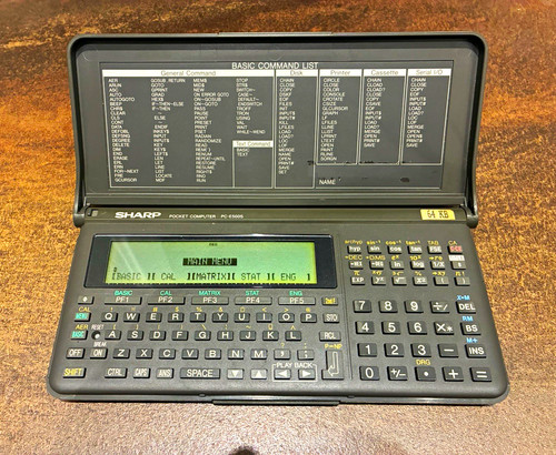 Sharp e500s pocket - pocket, computer