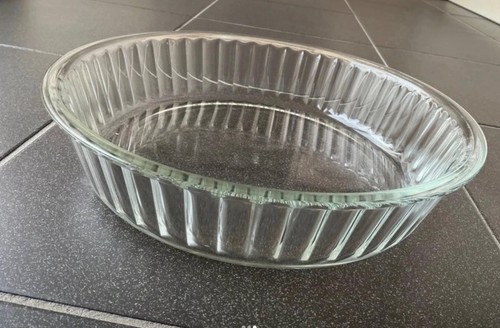Auflaufform backform aus glas - aus,