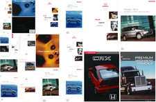Prospekte Honda Legend, HR-V, CRX