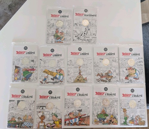 12x euro asterix 2015 333er - asterix,