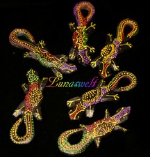 Gecko Holzmagnet Kühlschrank