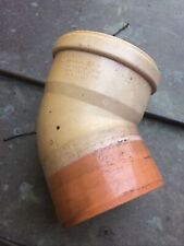 Bogen 45 Grad Für Abwasser Abfluss Rohr 110 mm PVC Rohr DIN 19534