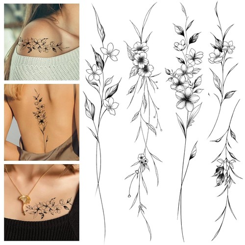 Temporäre tattoos - temporäre,