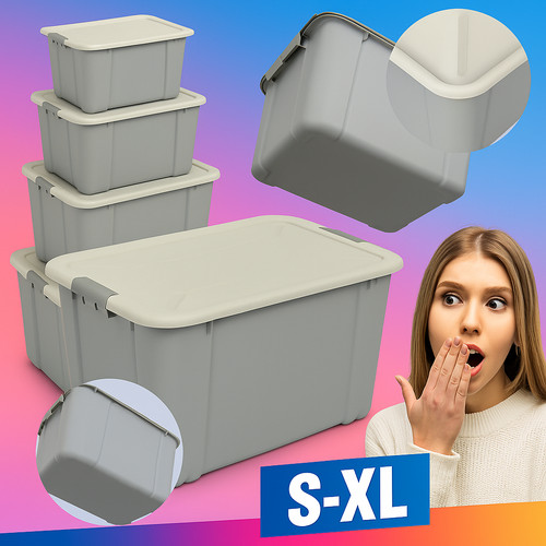 Aufbewahrungsbox hellgrau - aufbewahrungsbox,
