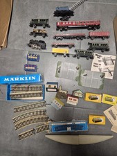 Märklin Eisenbahn Lokomotive Wagon Modellbahn Schienen Sammlung Konvolut