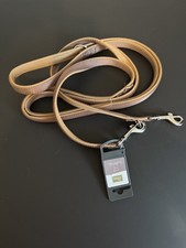 Hunter Verstellbare Neopren Hundeleine braun/caramel 3-fach verstellbar