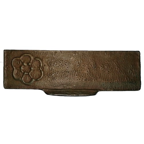 Briefklappe bronze schwer - bronze,