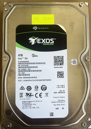 Seagate exos 7e8 4tb sas - seagate,