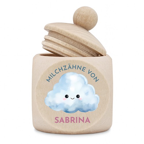 Holz zahnbox für kinder mit - holz,