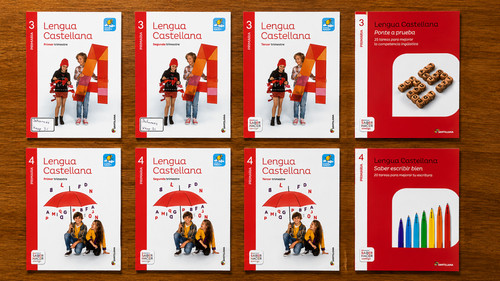 Lengua castellana primaria - 8x,