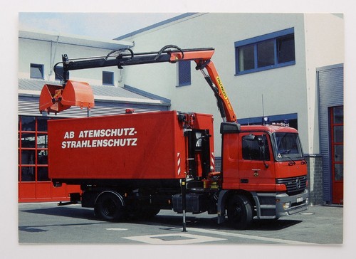 Feuerwehr postkarte fahrzeug - feuerwehr,