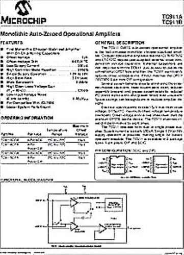 Telcom tc911acpa dip - tc911acpa, dip-8