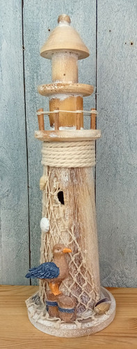 Deko holz leuchtturm - holz, im