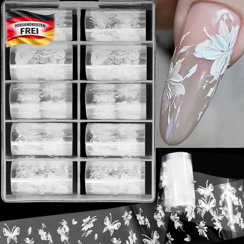 Nagelsticker blumen - nagelsticker,