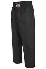 Kickboxing Satinhose, schwarz