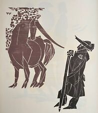 unsignierter Farbholzschnitt