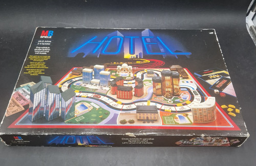 Hotel spiel brettspiel - hotel, 1986