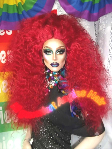 Lace front show - lace, perücke