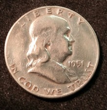 USA 1951  Liberty Half Dollar