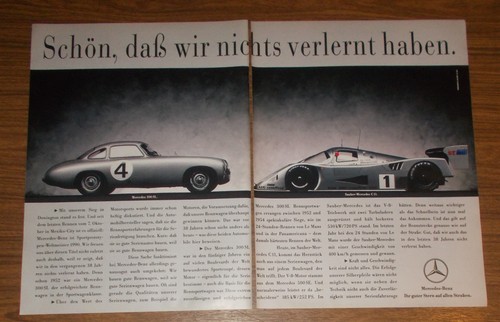 Seltene werbung mercedes - werbung, 300