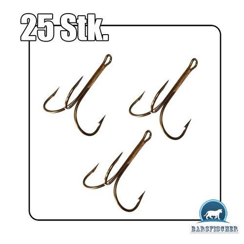 Stück drillingshaken - 25,