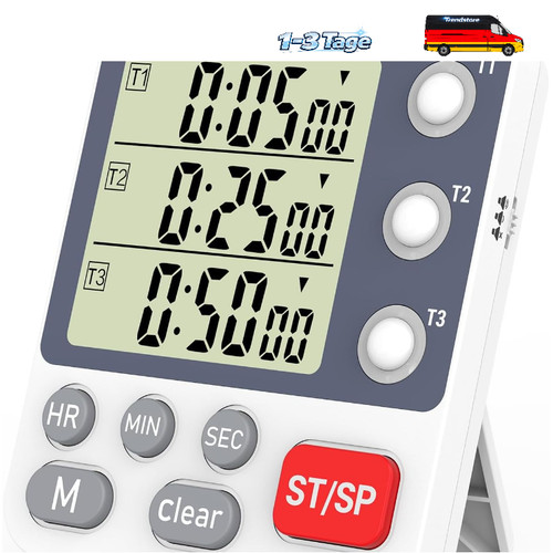 Digitaler dual küchentimer - digitaler, dual-küchentimer