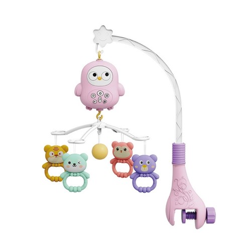 Cartoon animal crib mobile - cartoon,