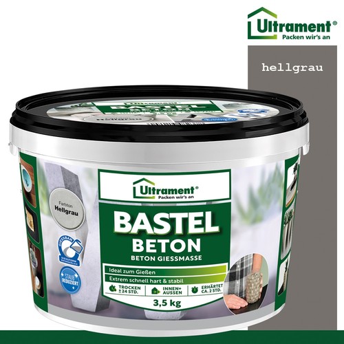 Ultrament bastel beton - 3,5,